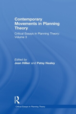 Cover of Contemporary Movements in Planning Theory