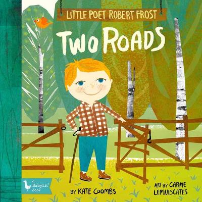 Book cover for Little Poet Robert Frost: Two Roads