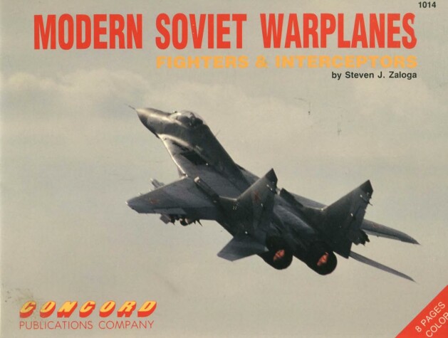 Book cover for Modern Soviet Warplanes: Fighters and Interceptors