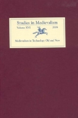 Cover of Studies in Medievalism XVI