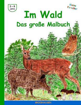 Book cover for Im Wald - Das grosse Malbuch