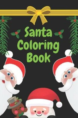 Cover of Santa Coloring book