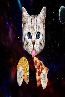 Book cover for Funny Pizza Cat Journal