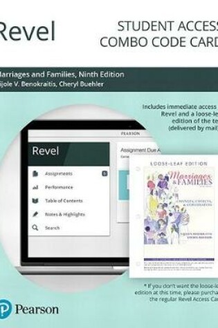 Cover of Revel for Marriages and Families