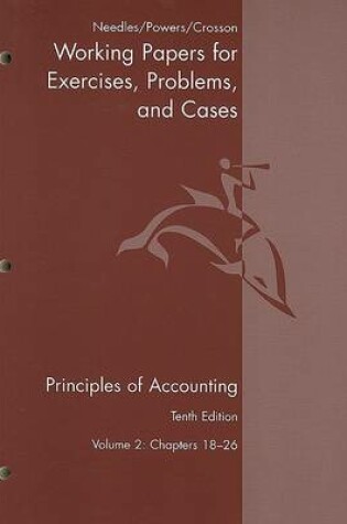 Cover of Principles of Accounting Working Papers, Volume 2