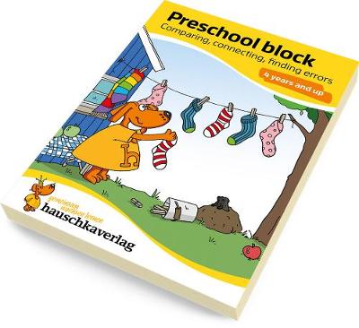 Cover of Preschool block - Comparing, connecting, finding errors 4 years and up, A5-Block