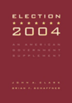 Book cover for Election 2004 Amer Gov Supp
