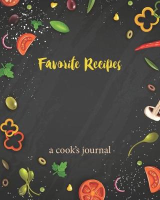 Book cover for Favorite Recipes a cook's journal