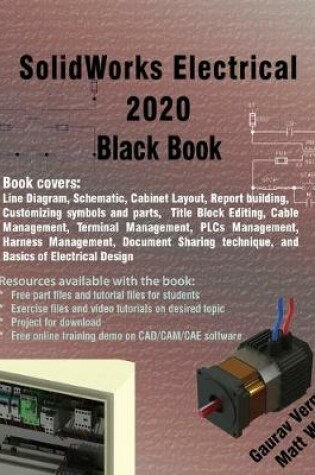 Cover of SolidWorks Electrical 2020 Black Book