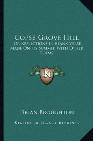 Cover of Copse-Grove Hill