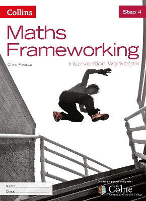 Cover of KS3 Maths Intervention Step 4 Workbook