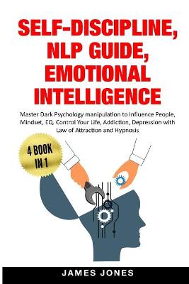 Book cover for Self-Discipline, NLP Guide, Emotional Intelligence