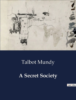 Book cover for A Secret Society