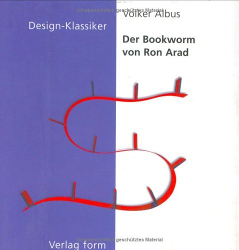 Book cover for Der Bookworm Von Ron Arad