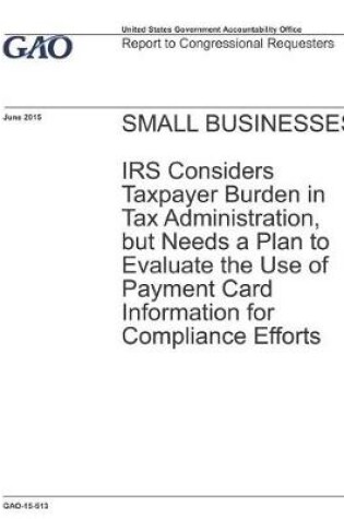 Cover of Small Businesses