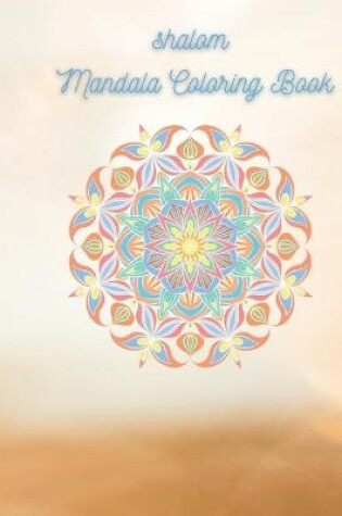 Cover of shalom Mandala Coloring Book