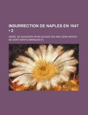 Book cover for Insurrection de Naples En 1647 (2)