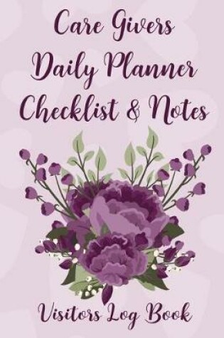 Cover of Care Givers Daily Planner