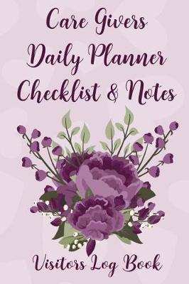 Book cover for Care Givers Daily Planner