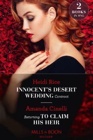 Cover of Innocent's Desert Wedding Contract / Returning To Claim His Heir