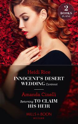 Book cover for Innocent's Desert Wedding Contract / Returning To Claim His Heir