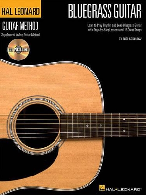 Book cover for Hal Leonard Bluegrass Guitar Method