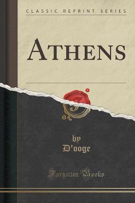 Book cover for Athens (Classic Reprint)