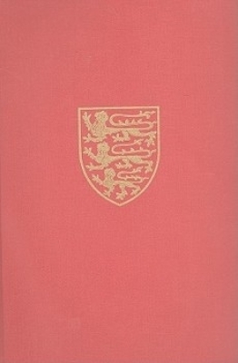 Book cover for The Victoria History of the County of Nottingham