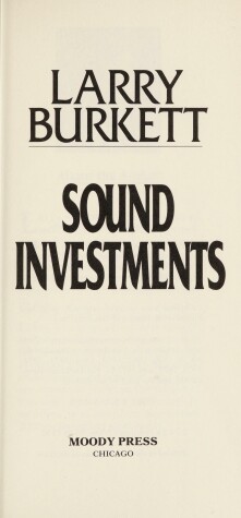 Cover of Sound Investments