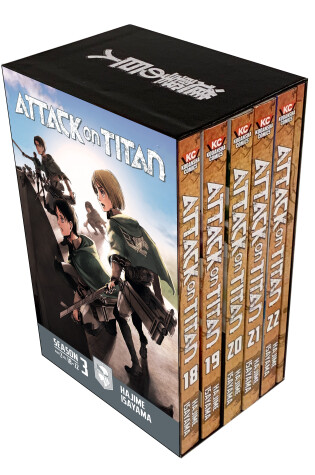 Cover of Attack On Titan Season 3 Part 2 Manga Box Set