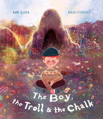 Book cover for The Boy, the Troll and the Chalk