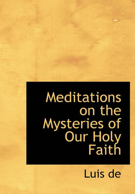 Book cover for Meditations on the Mysteries of Our Holy Faith