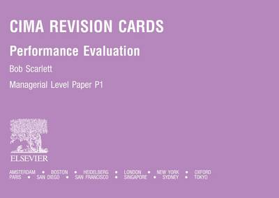 Book cover for Cima Revision Cards