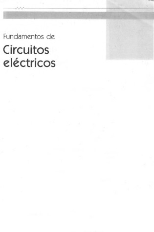 Cover of Circuitos Electricos
