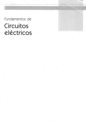 Book cover for Circuitos Electricos