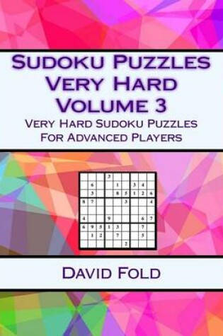 Cover of Sudoku Puzzles Very Hard Volume 3