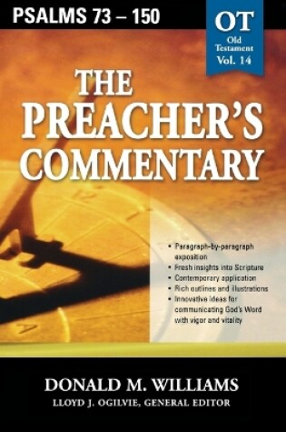 Cover of The Preacher's Commentary - Vol. 14: Psalms 73-150
