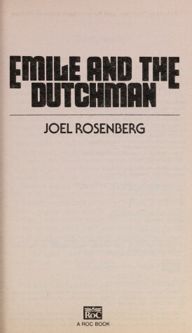 Book cover for Rosenberg Joel : Emile
