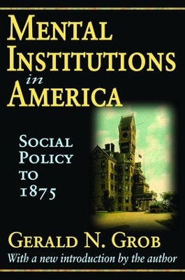 Book cover for Mental Institutions in America