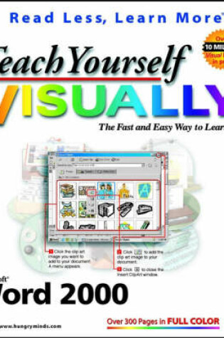 Cover of Teach Yourself Microsoft Word 2000 Visually