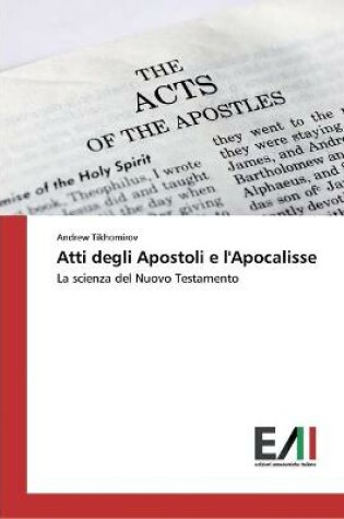 Cover of Atti degli Apostoli e l'Apocalisse