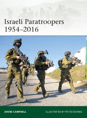 Book cover for Israeli Paratroopers 1954-2016