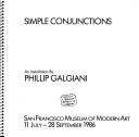 Book cover for Simple Conjunctions