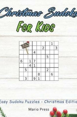 Cover of Christmas Sudoku For Kids