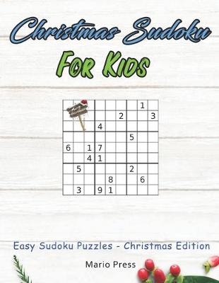 Book cover for Christmas Sudoku For Kids