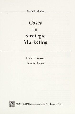 Cover of Cases in Strategic Marketing