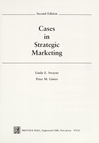 Book cover for Cases in Strategic Marketing