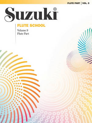 Cover of Suzuki Flute School Flute Part, Volume 9