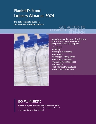 Book cover for Plunkett's Food Industry Almanac 2024