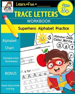 Cover of Trace Letters Workbook Ages 3-5